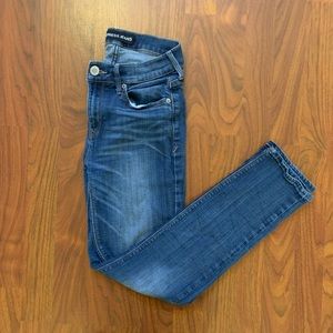 Express Medium Wash Skinny Jeans